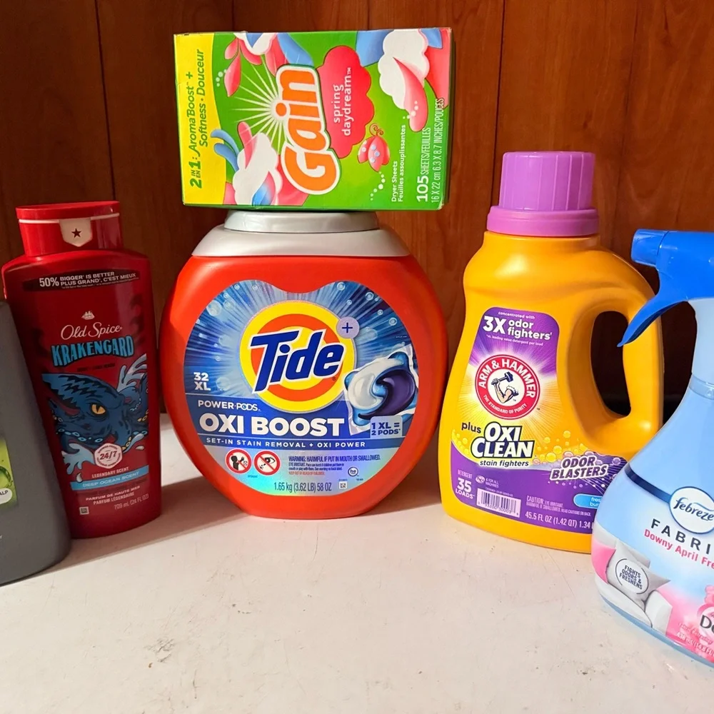 Tide Oxi Boost Laundry Detergent